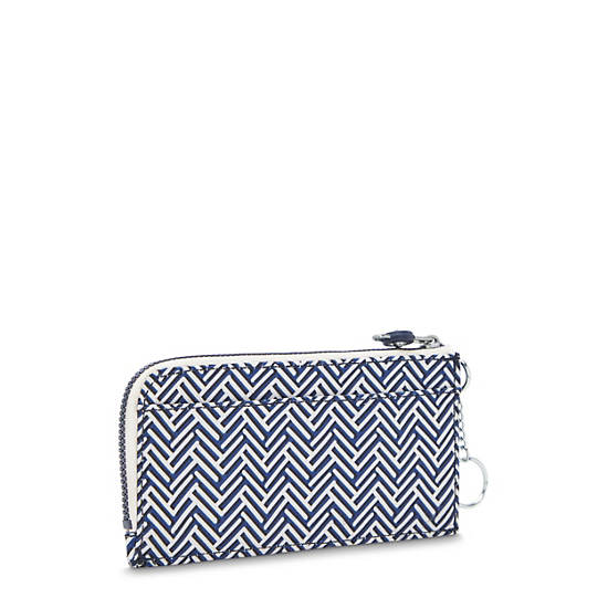 Kipling Dafni Printed Wallet Plånbok Blå | SE 1039NW